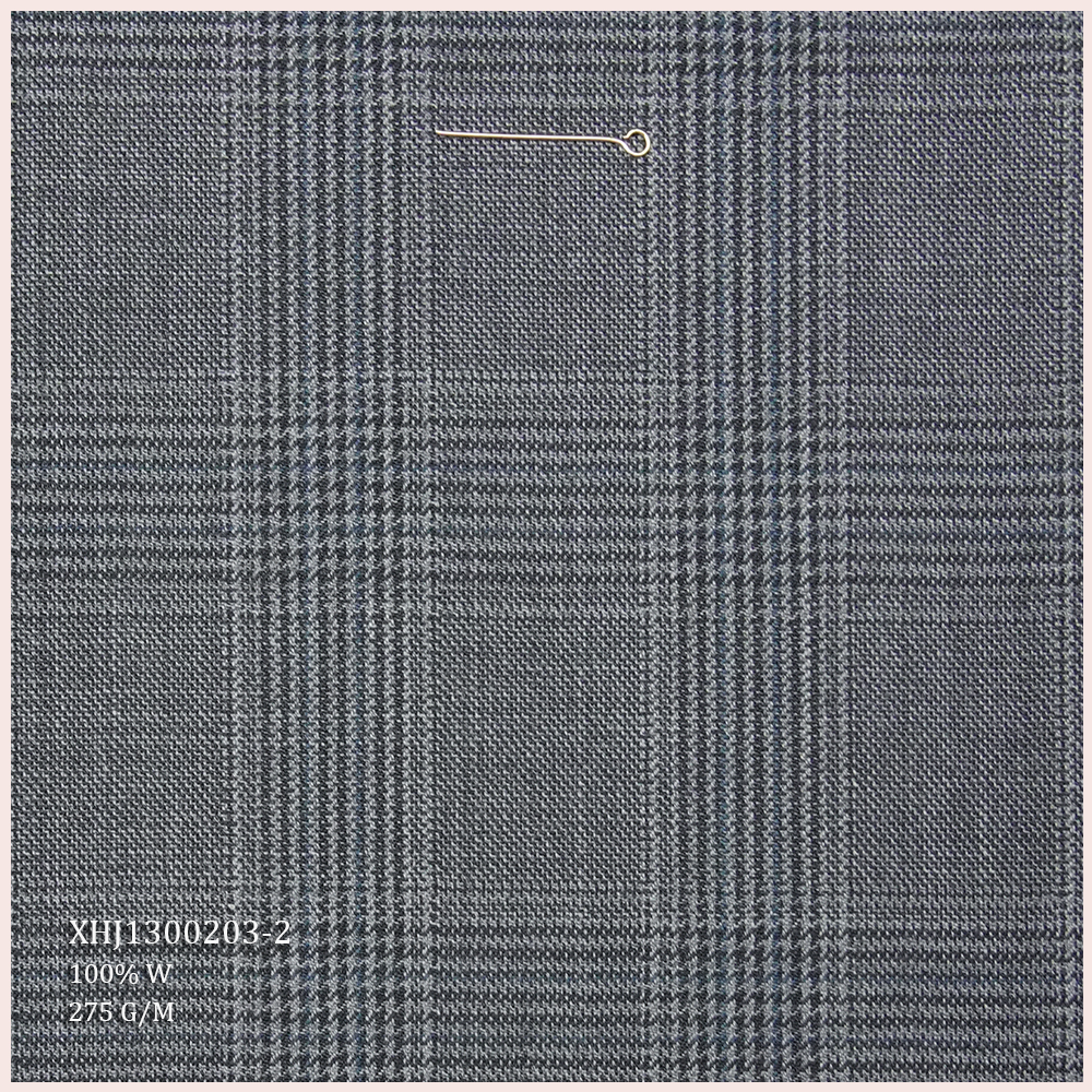 New Arrival RTS 100 Wool Suiting Fabric Worsted Merino Wool Fabric for Tailored Suiting Fabric