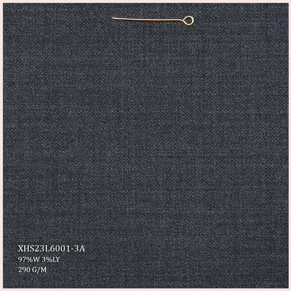 Direct Selling STOCK Worsted Merino Wool Fabric Luxury Italian 97% Wool Suiting Fabric for Men Suits