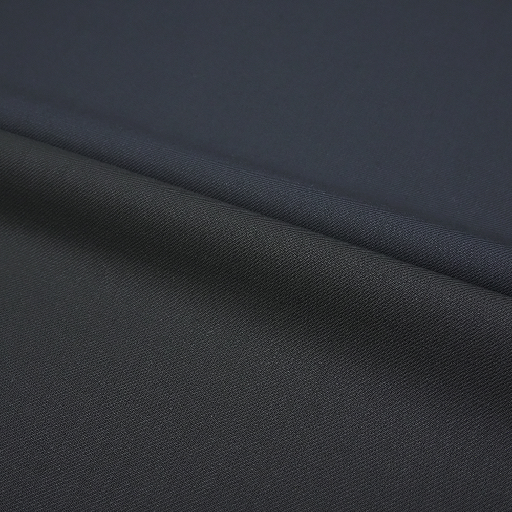 High-End STOCK Italian Worsted Merino Wool Fabric Blend Polyester Wool Fabric for Men's Suit