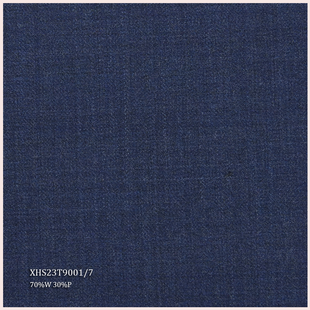 High Quality RTS TWILL 70W 30P Merino Wool Suiting Fabric Worsted Wool Fabric For Men's Suits