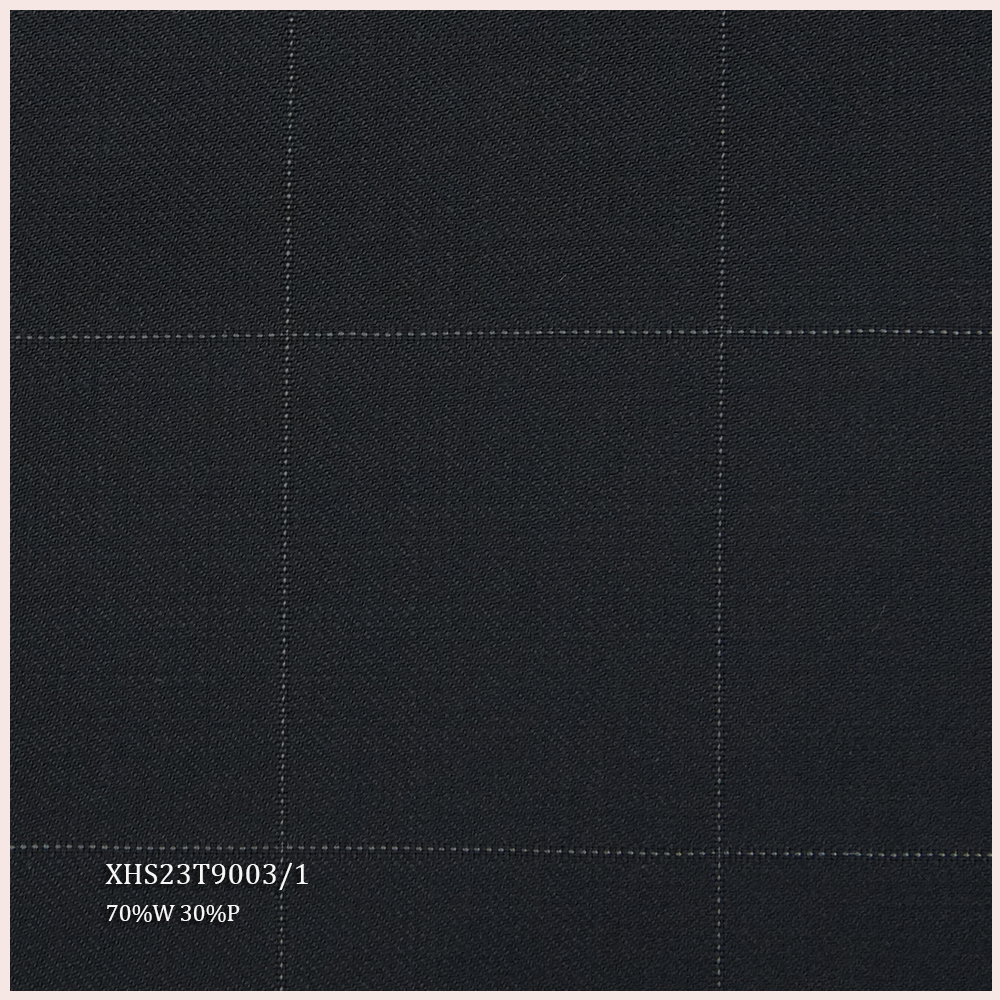 Luxury Italian Plaid Design 70%W 30%P Organic Merino Wool/Polyester Fabric Blend Wool Fabric for Men's Suits