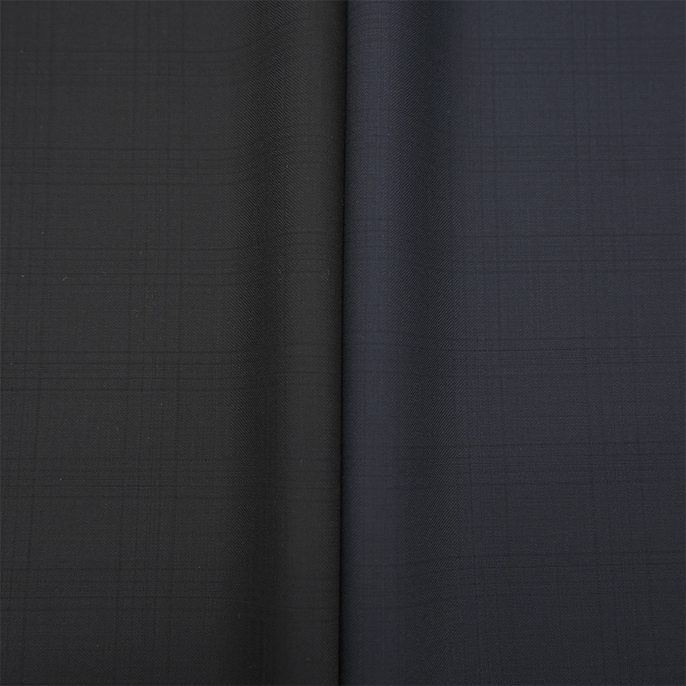 Gorgeous STOCK Worsted Merino Wool Fabric Luxury Italian Suiting Fabric Wool/Polyester Fabric for Men Suits