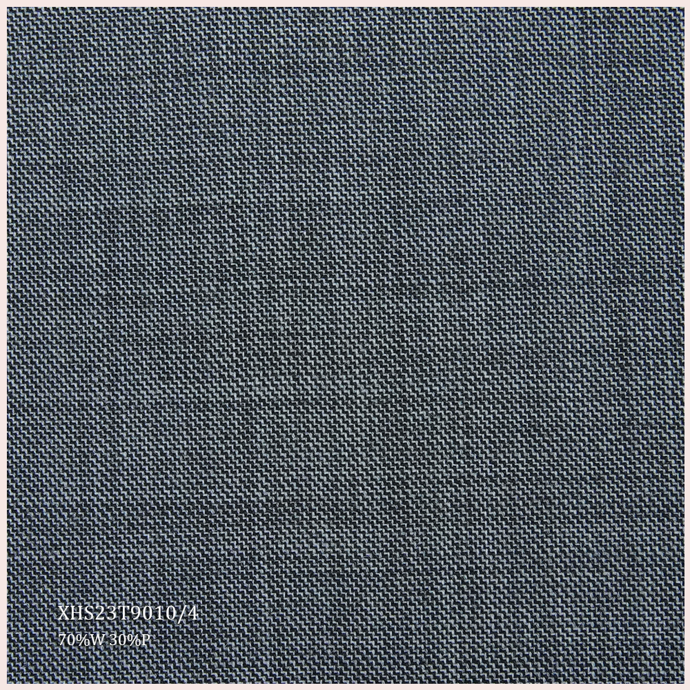 Gorgeous STOCK Worsted Merino Wool Fabric Wool/Polyester Fabric Luxury Italian Suiting Wool Fabric for Men's Suit