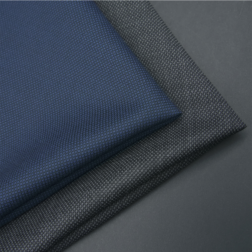 High quality Worsted Merino Wool Fabric Luxury Italian Wool Suiting Fabric Wool/Polyester Fabric for Men Suits