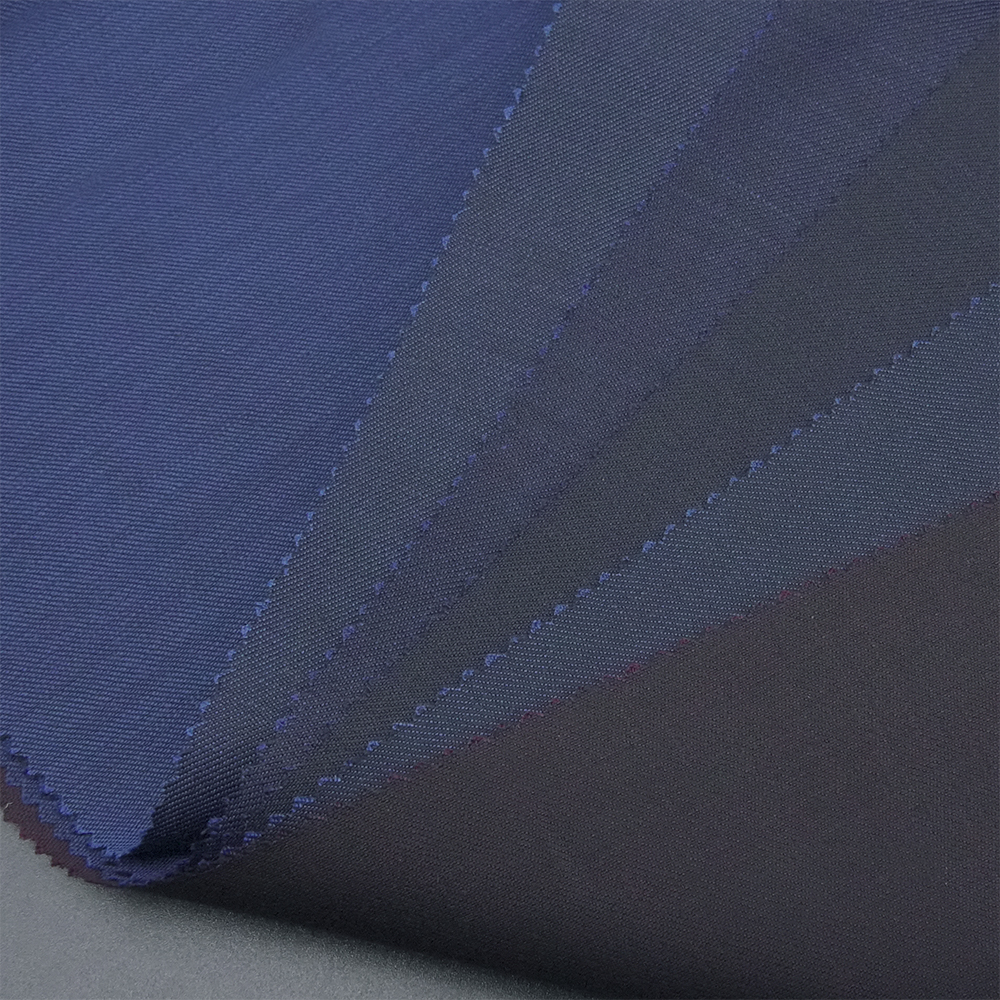 Classic 70%W 30%P Merino Wool Fabric Worsted Wool/Polyester Blend Wool Fabric for Men's Suits