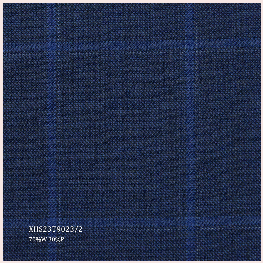 Exquisite STOCK Worsted Merino Wool Fabric Blend Wool/Polyester Fabric for Men's Suits Garments