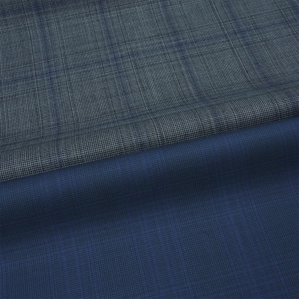 Gorgeous STOCK Worsted Merino Wool Fabric Luxury Italian Suit Fabric Wool Polyester Fabric Men Suits