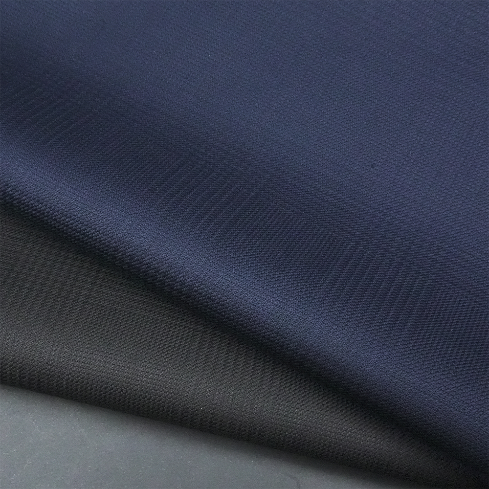 Fancy STOCK 70%W 30%P Merino Wool Polyester blend fabric Worsted Italian Suit Fabric for Men Suits