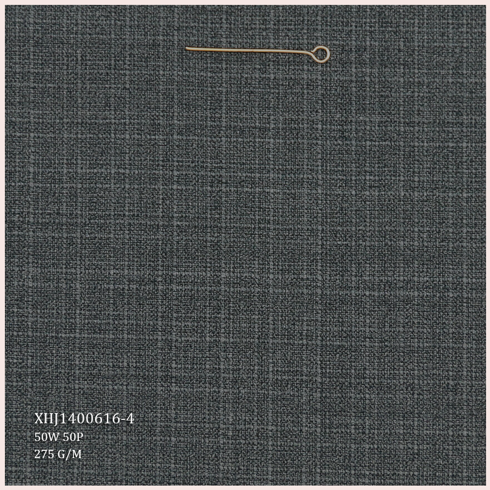 Gorgeous RTS Worsted Wool Suiting Fabric Blend 50%W 50%P Italian Suit Fabric for Men Suits Plaid Houndstooth