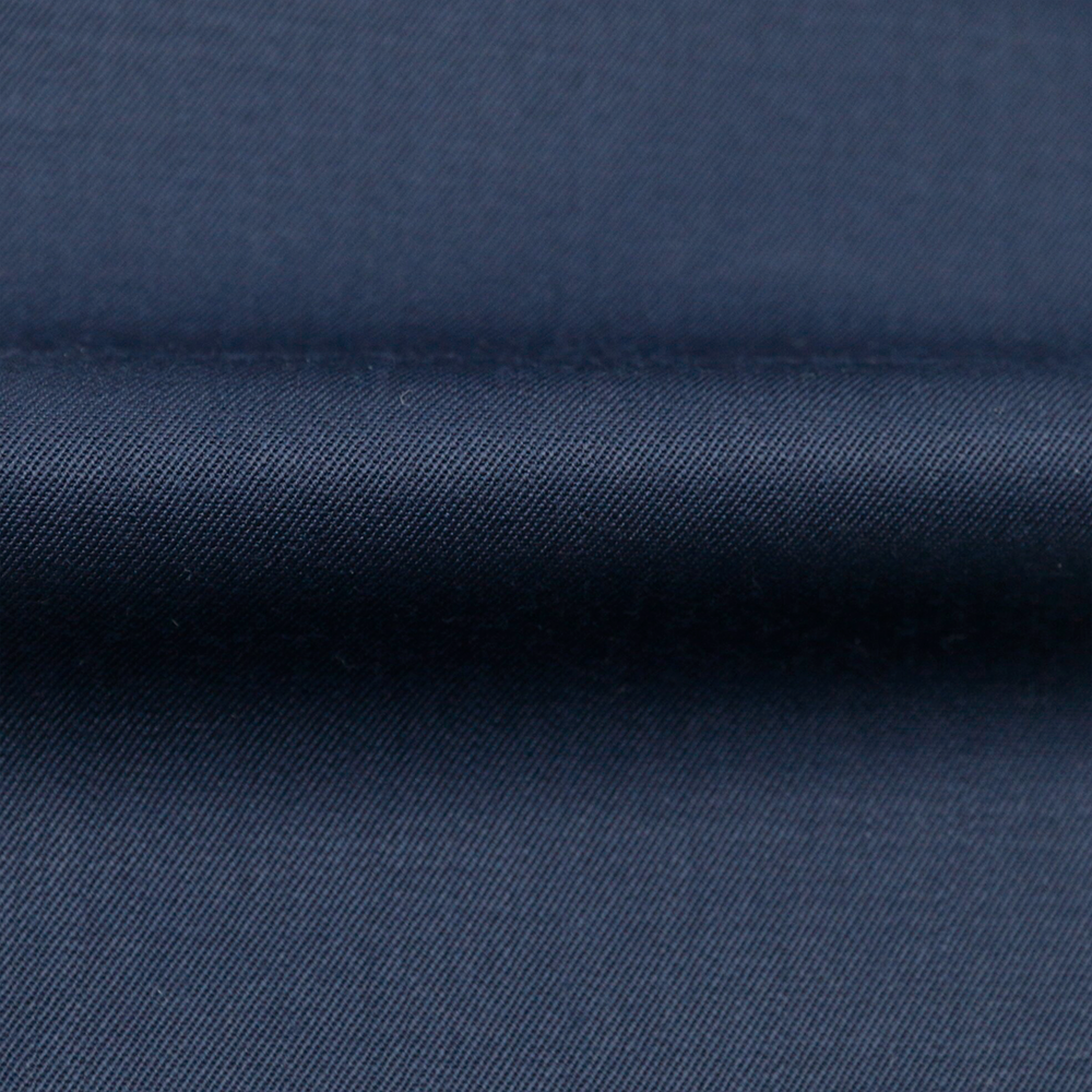 Classic Blend 50%W 50%P Wortsed Merino Wool Suiting Fabric Twill for Men's Suits Garments Clothing