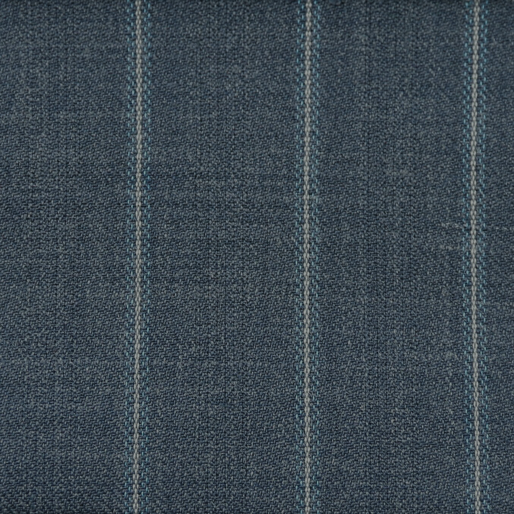 New Arrivals 30W 70P Blends Worsted Merino Wool/Polyester Fabric Stripe Style for Men's Suits Garments